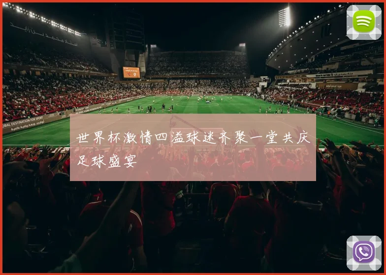 世界杯激情四溢球迷齐聚一堂共庆足球盛宴